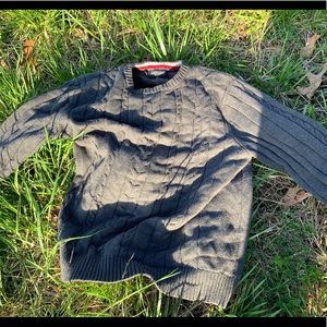 Nautica hand knit sweater